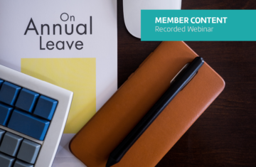 Recorded Webinar_Unpacking Annual Leave